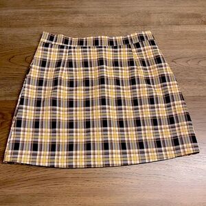 90’s Plaid Skirt
